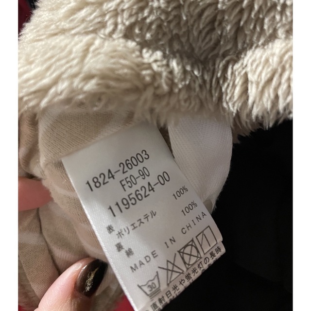 babyのクマのポンチョ キッズ/ベビー/マタニティのベビー服(~85cm)(ジャケット/コート)の商品写真
