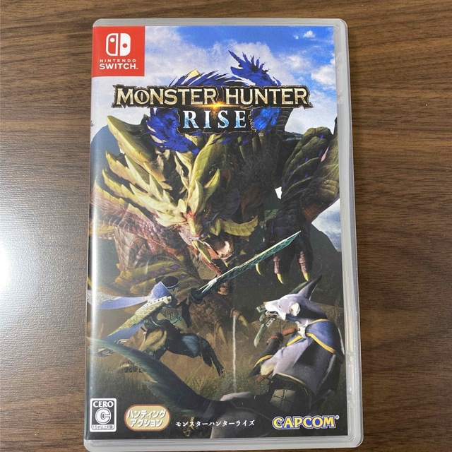 CAPCOM(カプコン)のMONSTER HUNTER RISEソフト エンタメ/ホビーのゲームソフト/ゲーム機本体(家庭用ゲームソフト)の商品写真