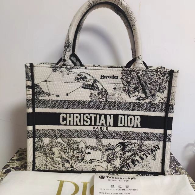 【新品未使用】ディオール　dior ブックトート新スモールサイズ