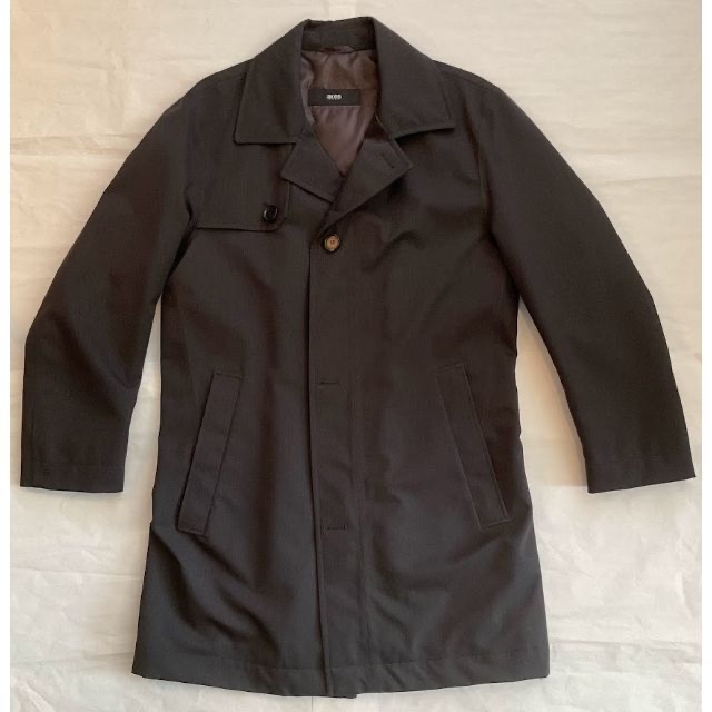気質アップ BOSS HUGO - ステンカラーコート BOSS 【未使用】美品です・HUGO ステンカラーコート 気質アップ BOSS HUGO - ステンカラーコート BOSS 【未使用】美品です・HUGO ステンカラーコート