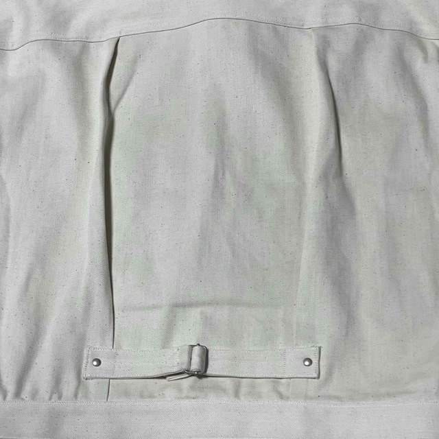 大戦モデル 1stタイプ Gジャン ジャケット 生成り シンチバック　　　　 メンズのジャケット/アウター(Gジャン/デニムジャケット)の商品写真