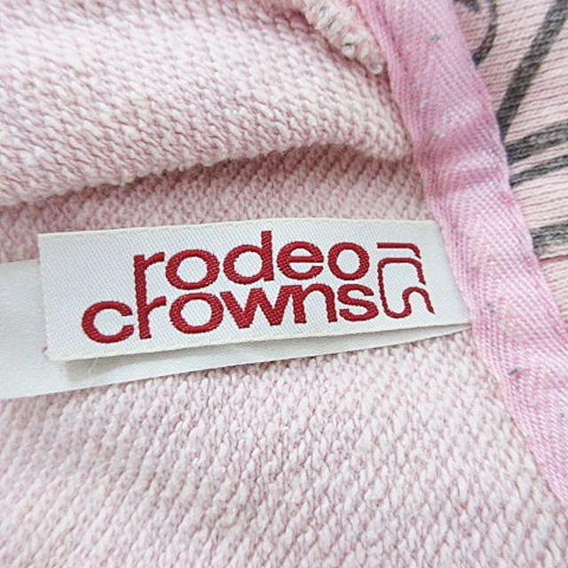 RODEO CROWNS(ロデオクラウンズ)のロデオクラウンズ ジャケット パーカー 長袖 ジップアップ フード  ピンク レディースのトップス(パーカー)の商品写真