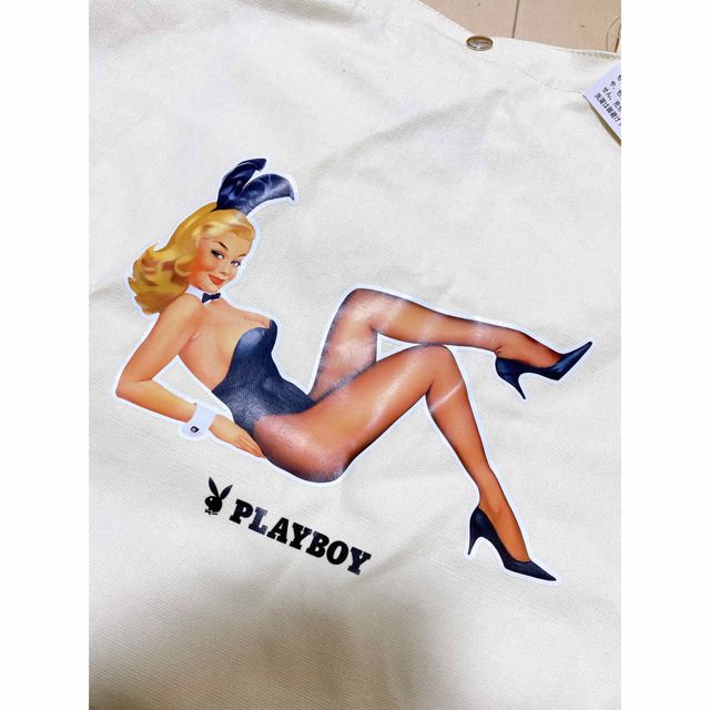 PLAYBOY(プレイボーイ)の未使用　PLAYBOY トートバッグ レディースのバッグ(トートバッグ)の商品写真