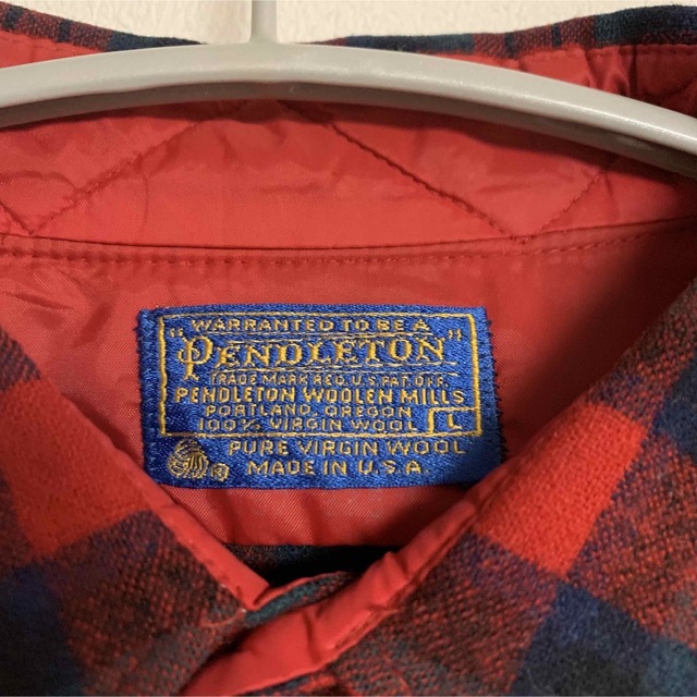 PENDLETON - 【極美品】PENDLETON ペンドルトン 70s チェック ウール