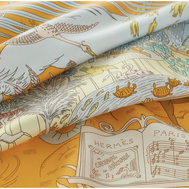 人気アイテム HERMES エルメス - Hermes カレ 新品未使用 《動物の