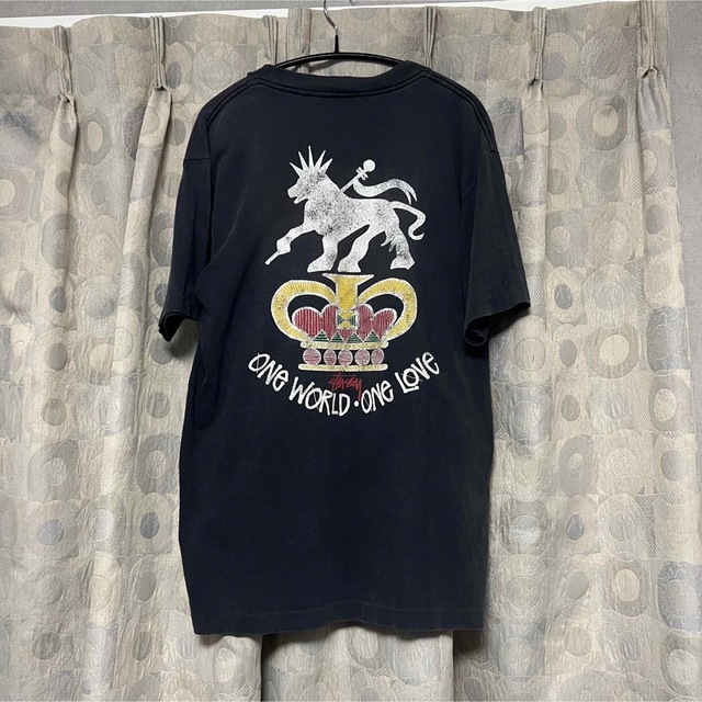 OLD STUSSY オールドステューシー ラスタライオン 黒タグ80s-