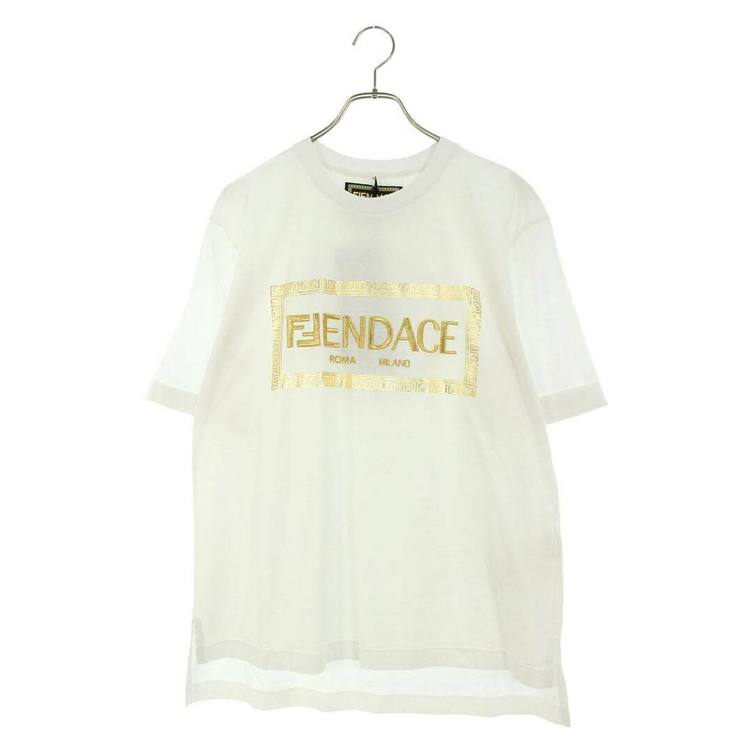 安い割引 FENDI S メンズ フロントロゴTシャツ F0ZNM AJKL FS7900 フェンディ - Tシャツ+カットソー(半袖+袖なし)