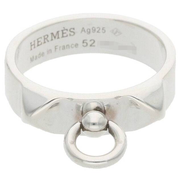 エルメス Collier de Chien PM コリエドシアンPMシルバーリング メンズ
