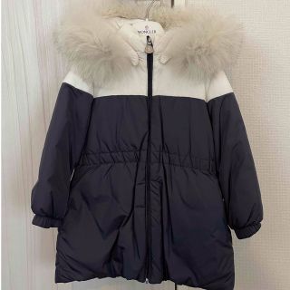 モンクレール(MONCLER)の【mayumayu様専用】モンクレール　リアルファー付 ガールズダウン (ジャケット/上着)