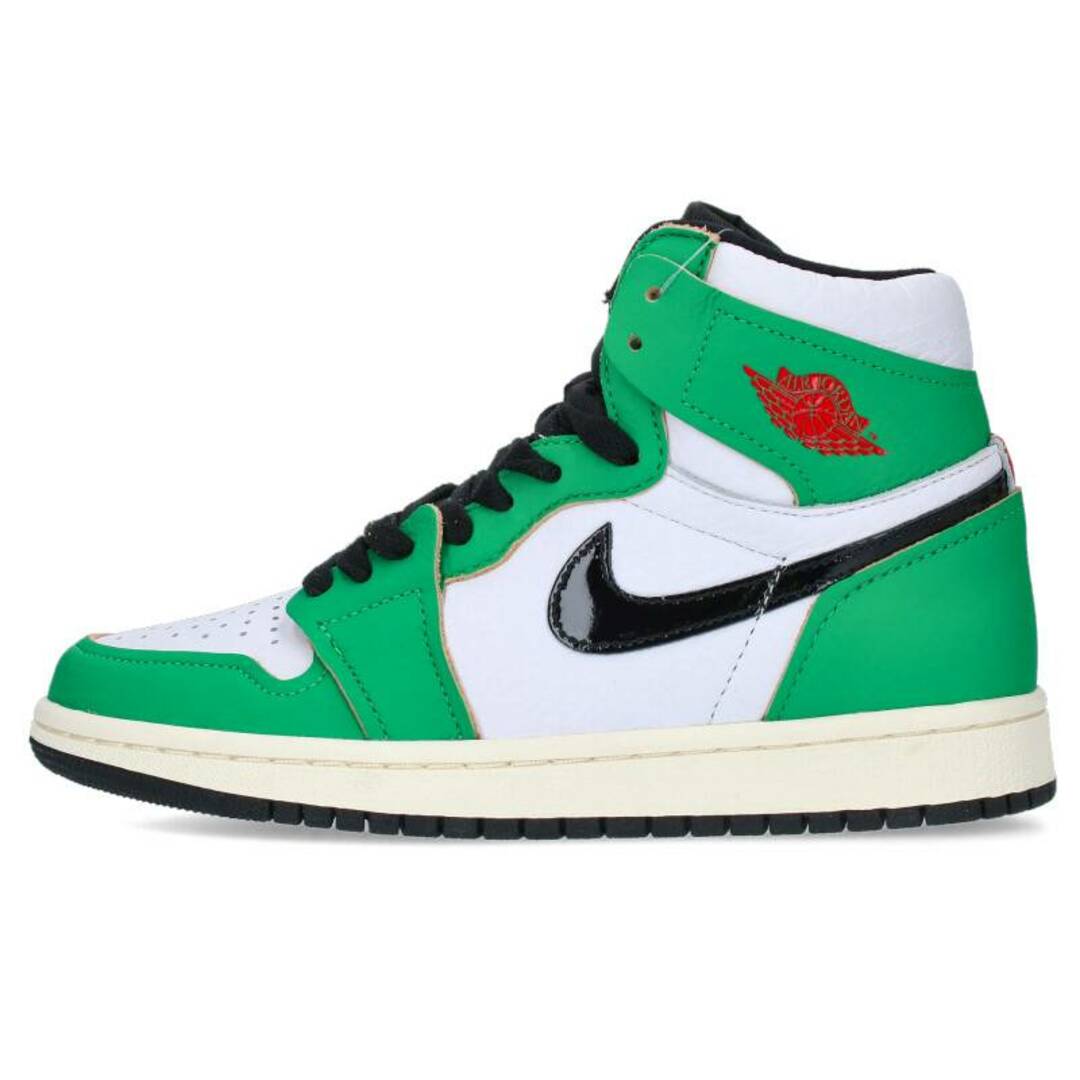 ナイキ WMNS AIR JORDAN 1 HIGH OG LUCKY GREEN DB4612-300 ウィメンズエアジョーダン1ハイラッキーグリーンスニーカー レディース 23.5cm