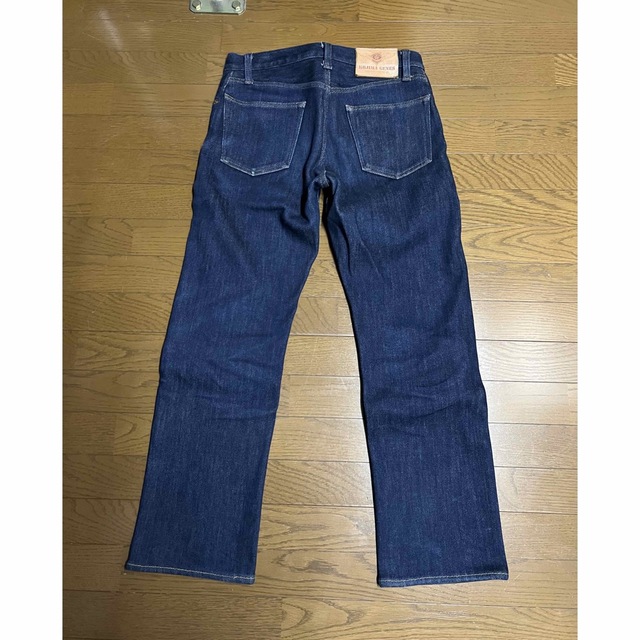 児島ジーンズ 21oz ストレッチダブルニージーンズ W32