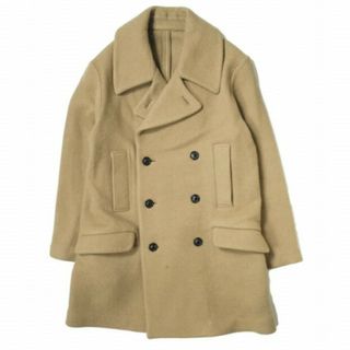 アンユーズド(UNUSED)のUNUSED アンユーズド 17AW 日本製 DOUBLE BREASTED COAT ダブルブレステッドコート US1314 3 CAMEL ピーコート アウター【新古品】【中古】【UNUSED】(ピーコート)