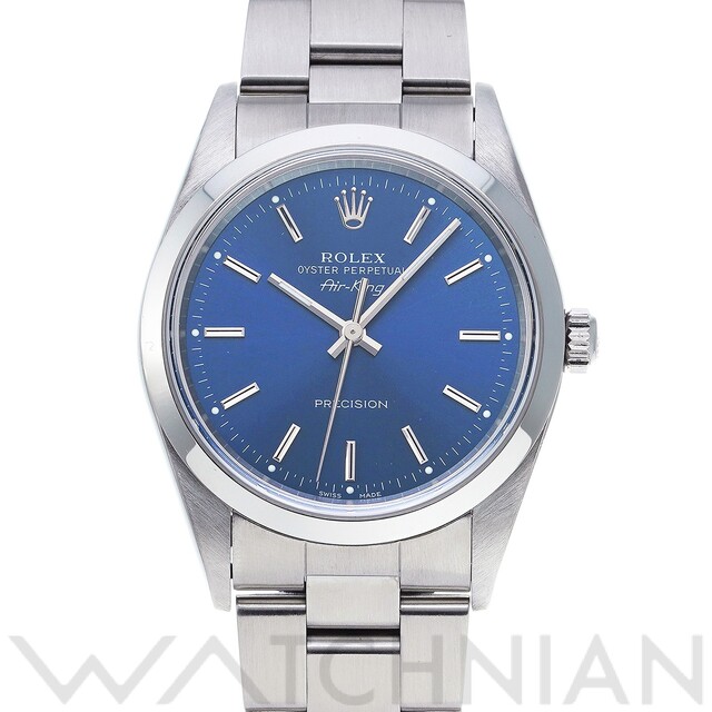 ROLEX - 中古 ロレックス ROLEX 14000 P番(2000年頃製造) ブルー メンズ 腕時計