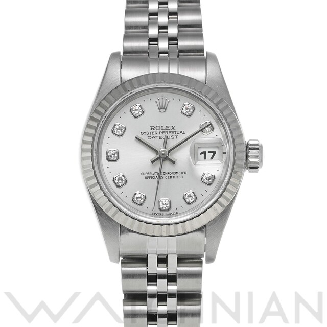 人気定番の - ROLEX 中古 腕時計 レディース /ダイヤモンド シルバー A番(1999年頃製造) 69174G ROLEX ロレックス 腕時計 人気定番の - ROLEX 中古 腕時計 レディース /ダイヤモンド シルバー A番(1999年頃製造) 69174G ROLEX ロレックス 腕時計