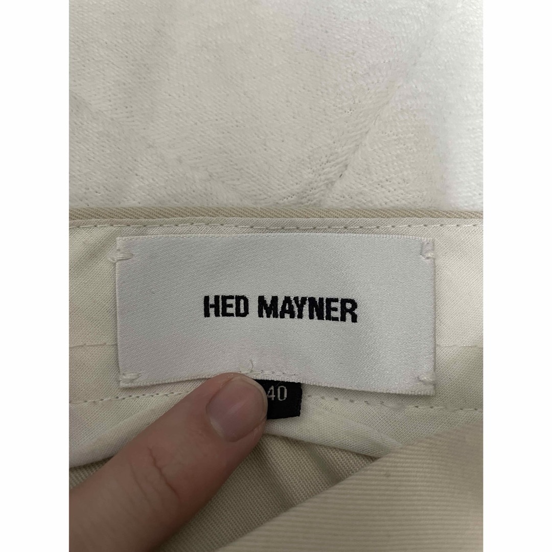 HED MAYNER ヘドメイナー 4pleats pants 商品タグ付-