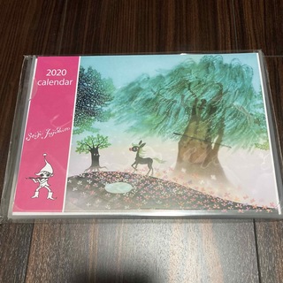 藤城清治　卓上カレンダー　ポストカード　12枚(写真/ポストカード)