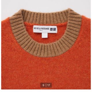 UNIQLO - カラー ブロック クルー セーター イネス ユニクロの通販 by ...