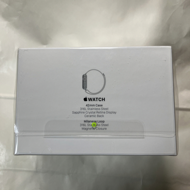 新品未開封アップル Apple Watch 42mm ミラネーゼループ