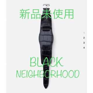NEIGHBORHOOD - NEIGHBORHOOD LEATHER EMB WATCH BAND . CLの NEIGHBORHOOD - NEIGHBORHOOD LEATHER EMB WATCH BAND . CLの