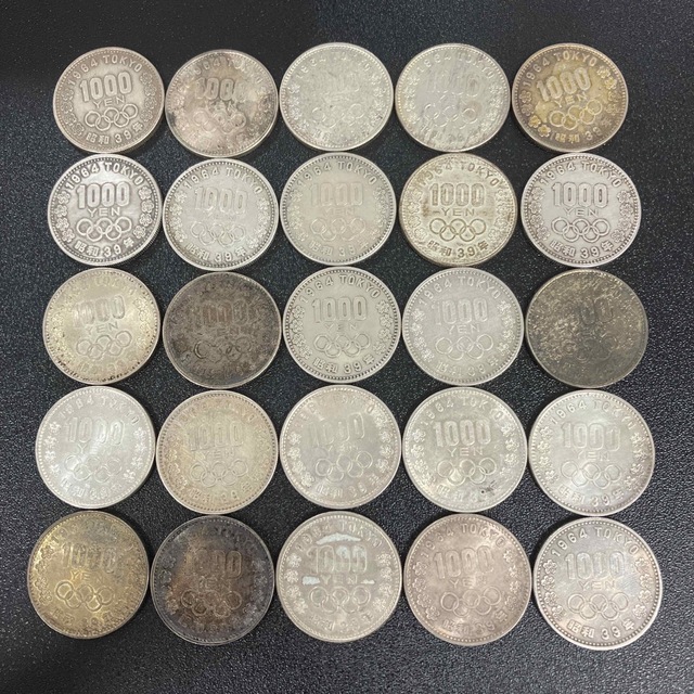 東京オリンピック1,000円銀貨50枚セット千円銀貨　1964年④