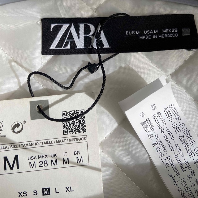 ZARA(ザラ)のZARA キルティング ジャケット メンズのジャケット/アウター(ブルゾン)の商品写真