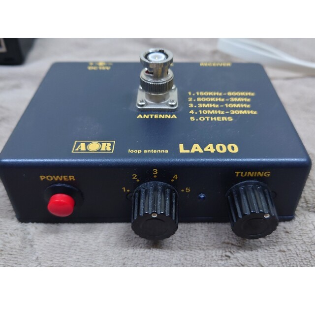 AOR LA400 シールド ループアンテナ 製造停止品 AOR LA400 シールド ループアンテナ 製造停止品