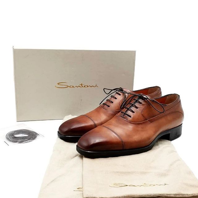 美品 サントーニ SANTONI ビジネスシューズ 03-22120609