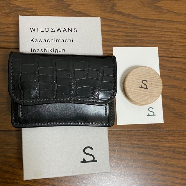 WILDSWANS ワイルドスワンズ クロコタング ブラック サドルプルアップ