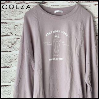 コルザ(COLZA)のCOLZA　コルザ　トップス　ロングTシャツ　カットソー　レディース【L】(Tシャツ(長袖/七分))