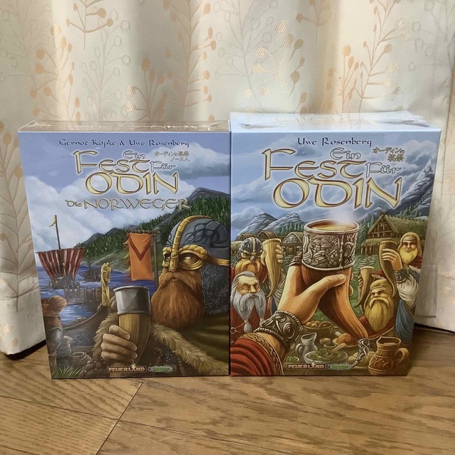 オーディンの祝祭 基本&拡張:ノース人 日本語版 新品未開封 テーブル