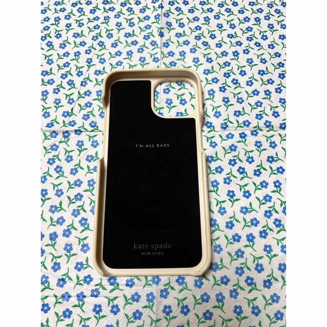 kate spade new york(ケイトスペードニューヨーク)の🌈【iPhone 14】kate spade レザーケース スマホ/家電/カメラのスマホアクセサリー(iPhoneケース)の商品写真