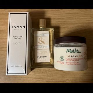 ロクシタン(L'OCCITANE)のロクシタン　YA-MAN メルヴィータ　ボディオイル　ボディローション　クリーム(ボディオイル)