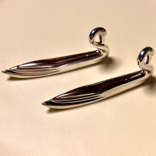D》スワン❤️白鳥❤️カトラリーレスト❤️2個の通販 by パール ...