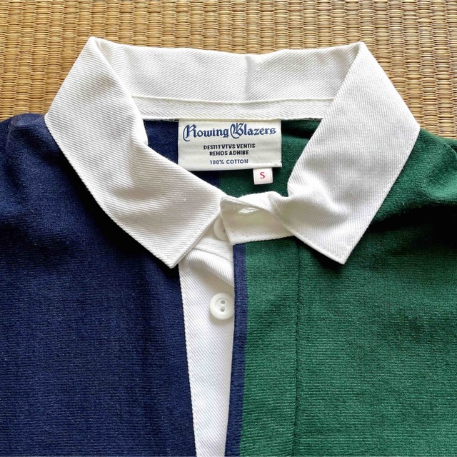 和風 Barbour × Rowing Blazers ラガーシャツ - ポロシャツ