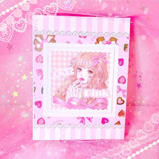 おすそ分けファイル‪♡女の子 ハンドメイドの文具/ステーショナリー(その他)の商品写真