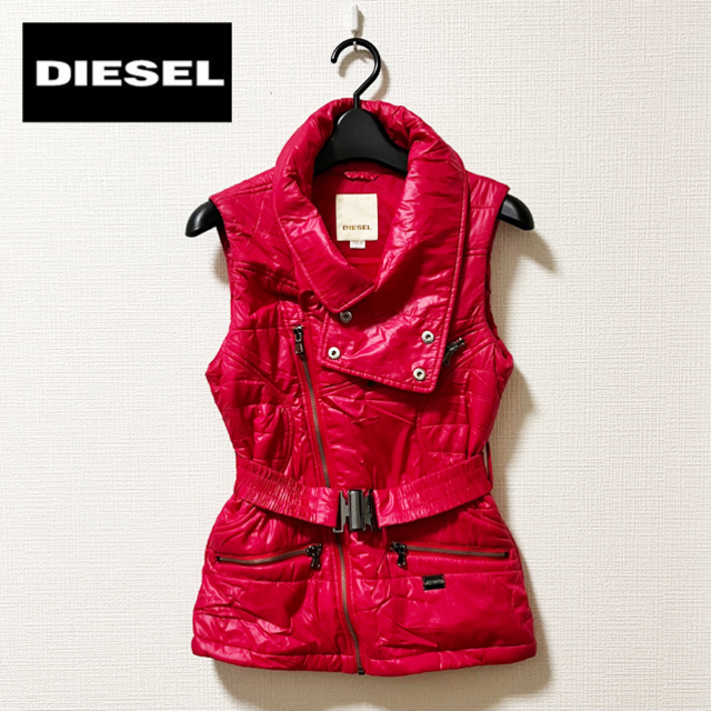 DIESEL - ☆美品☆DIESELディーゼル☆中綿入りナイロンベストの通販 by
