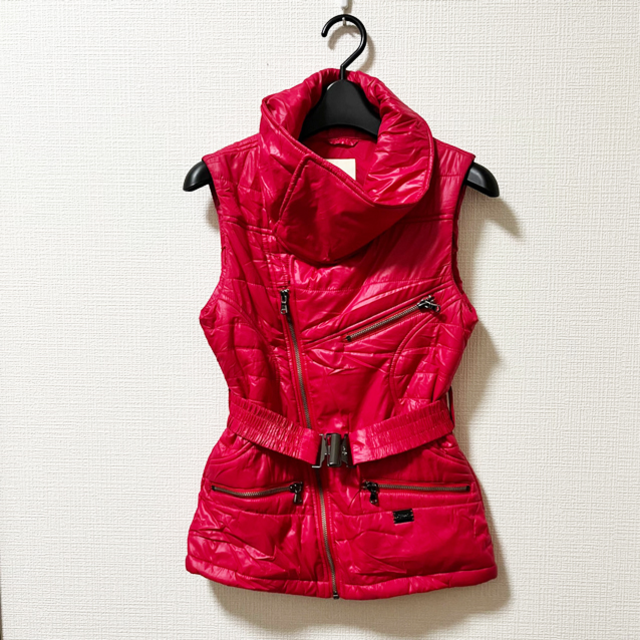 ★美品★DIESELディーゼル★中綿入りナイロンベスト ☆美品☆DIESELディーゼル☆中綿入りナイロンベスト