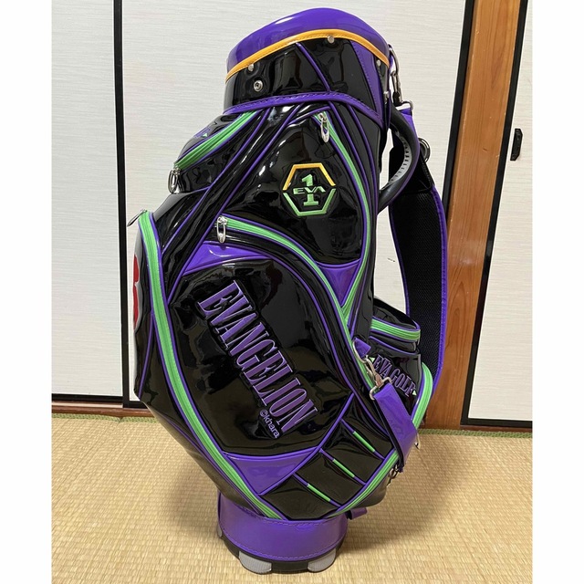 エヴァンゲリオン　キャディバッグ　初号機　EVANGELION GOLF