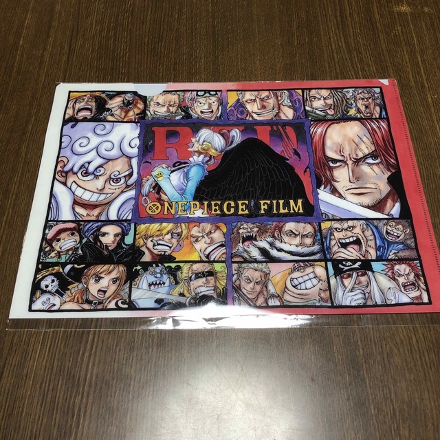 ONE PIECE(ワンピース)のワンピース　フィルム　レッド　入場特典クライマックスクリアファイル エンタメ/ホビーの漫画(少年漫画)の商品写真