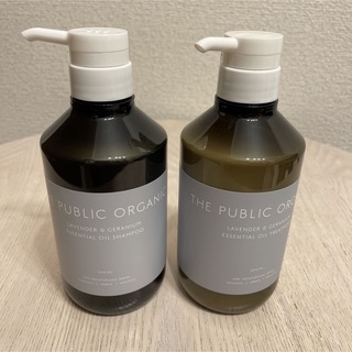 THE PUBLIC ORGANIC オイルシャンプー & オイルトリートメント(シャンプー/コンディショナーセット)