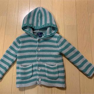 ベビーギャップ(babyGAP)のベビーギャップ　フード付きカーディガン(ジャケット/コート)