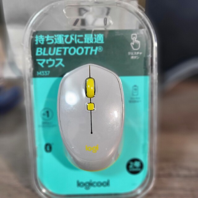 Logicool(ロジクール)のLogicool マウス M337GR グレー スマホ/家電/カメラのPC/タブレット(PC周辺機器)の商品写真