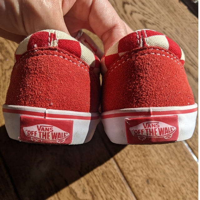 VANS(ヴァンズ)のベビー　VANS チェッカー　13.5センチ キッズ/ベビー/マタニティのベビー靴/シューズ(~14cm)(サンダル)の商品写真