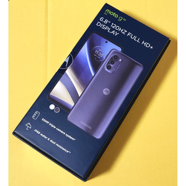 □□□moto g52j 5G インクブラック 国内版 新品・未開封□□□ | web