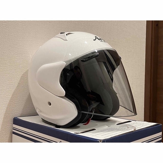 超熱 Arai オープフェイス ヘルメット 美品 装備/装具