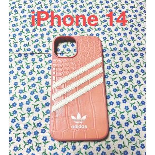 アディダス(adidas)の🌈【iPhone 14】adidas クロコ柄ケース(iPhoneケース)