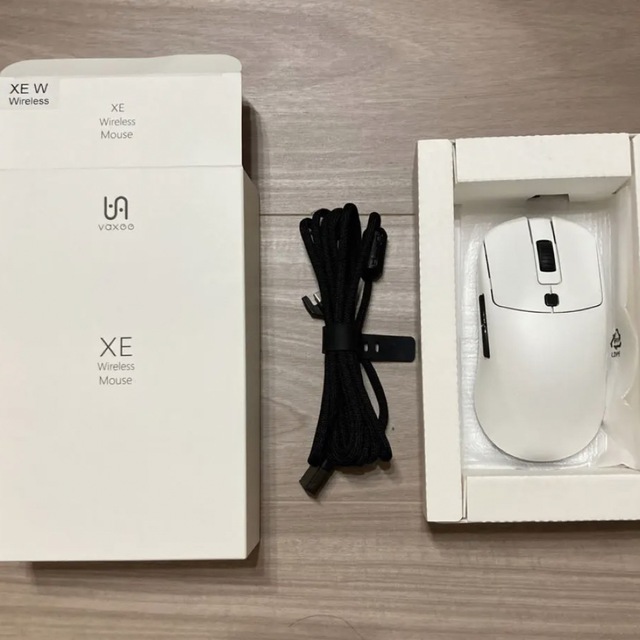 【ほぼ未使用】vaxee XE Wireless ホワイト  ゲーミングマウス