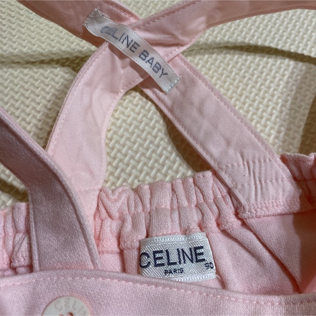 celine(セリーヌ)の【美品】　セリーヌ　だるまオール　ロンパース　90 キッズ/ベビー/マタニティのキッズ服女の子用(90cm~)(パンツ/スパッツ)の商品写真