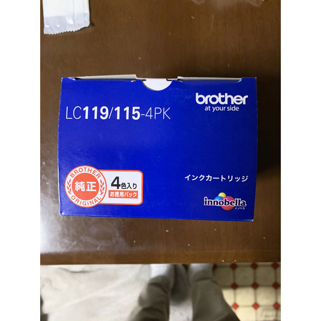 brother(ブラザー)のbrother インクカートリッジ LC119/115-4PK 4色 インテリア/住まい/日用品のオフィス用品(その他)の商品写真
