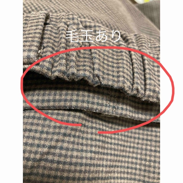 UNIQLO(ユニクロ)のUNIQLO チェックパンツ レディースのパンツ(カジュアルパンツ)の商品写真